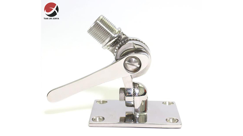 不鏽(xiu)鋼316船用(yong)五金配(pei)件-底座(zuo)調節式(shi)天線